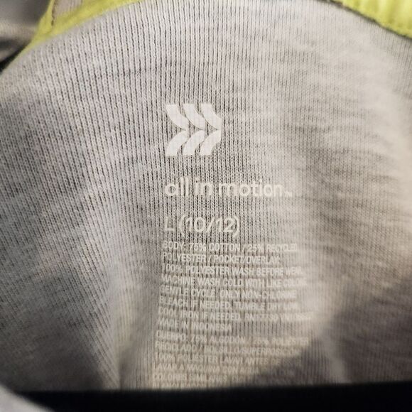 All In Motion Heathered Brown Athletic Hoodie Boys Large 10/12 - Picture 4 of 4